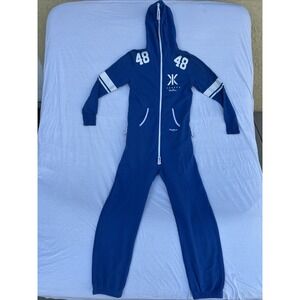The Norwegian Original One Piece Hooded Jumpsuit/Bodysuit Full Zip up Size Small
